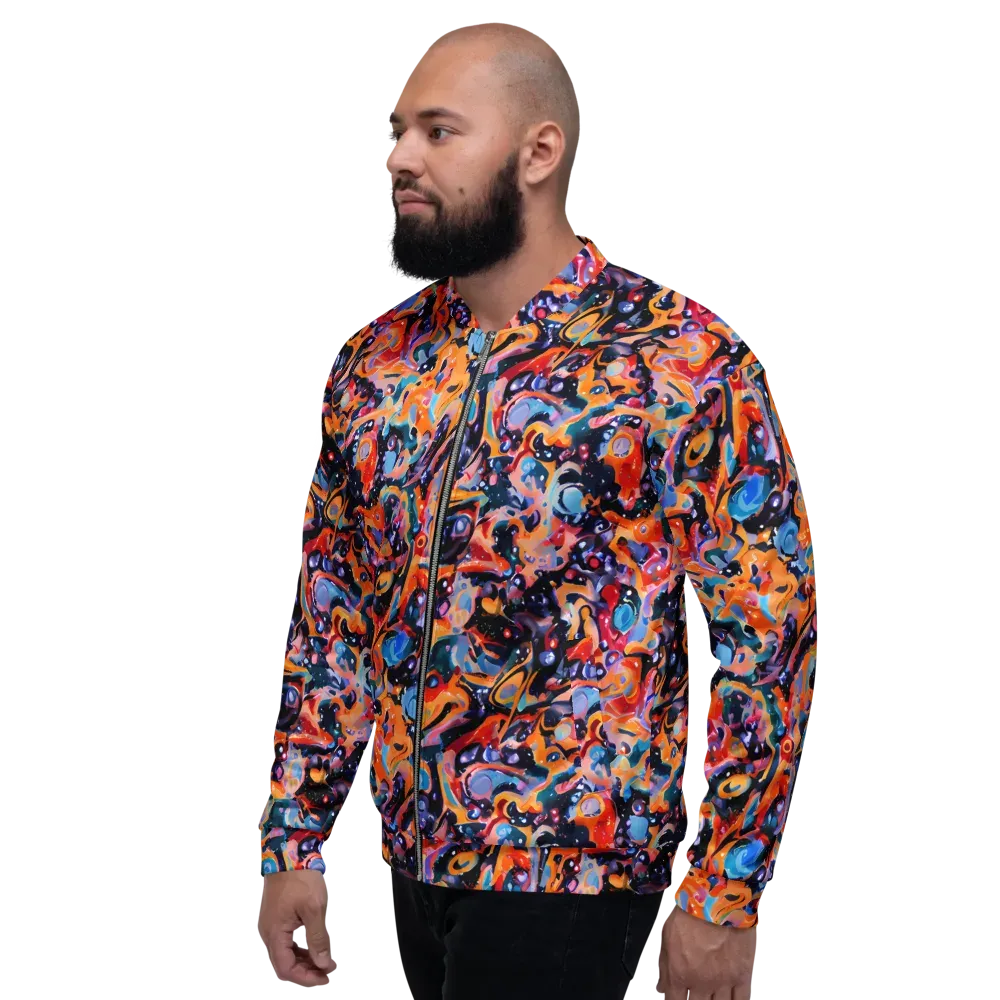 Molten Voltage on Bomber Jacket — Left