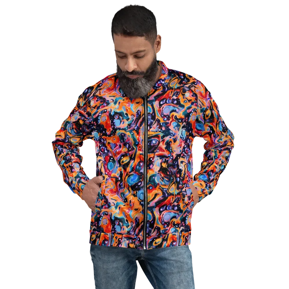 Molten Voltage on Bomber Jacket — Front