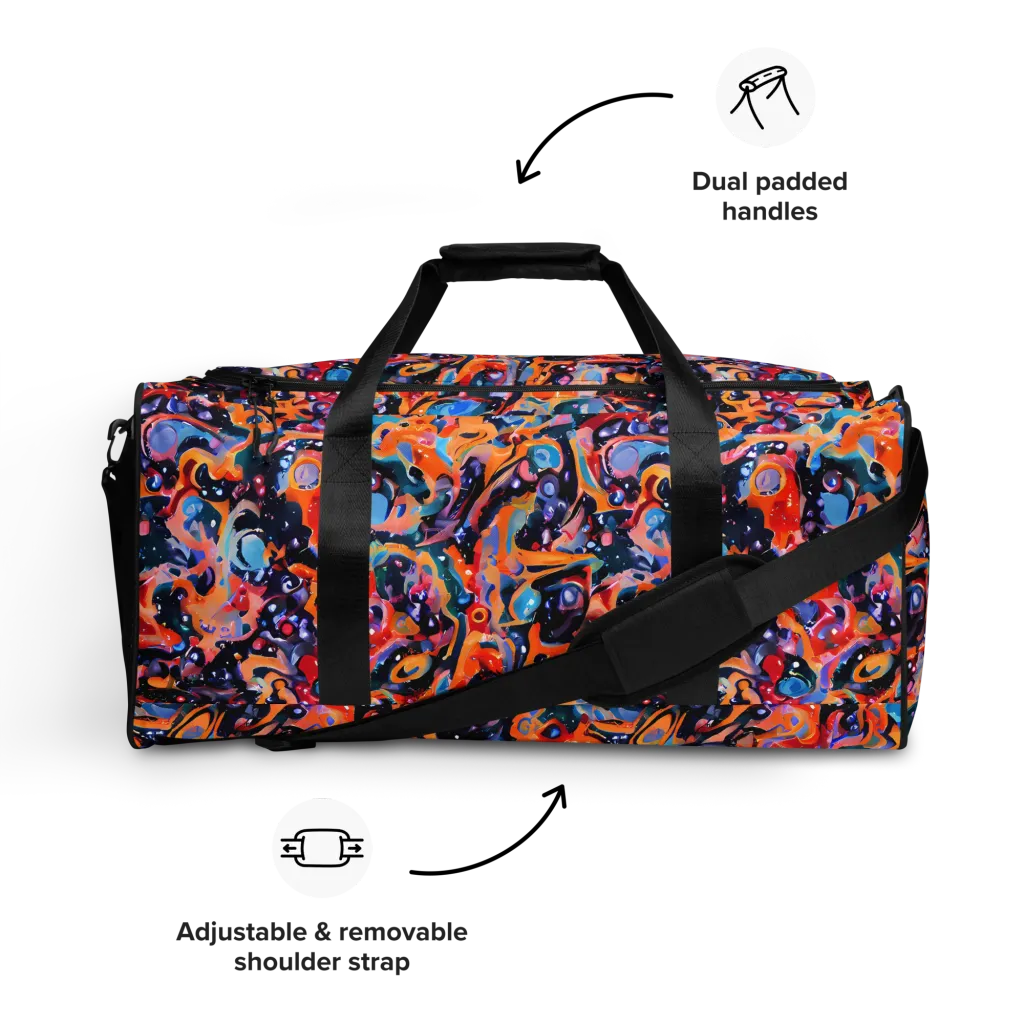 Molten Voltage on Duffle Bag — Front
