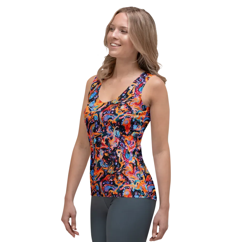 Molten Voltage on Women's Tank Top — Left Front