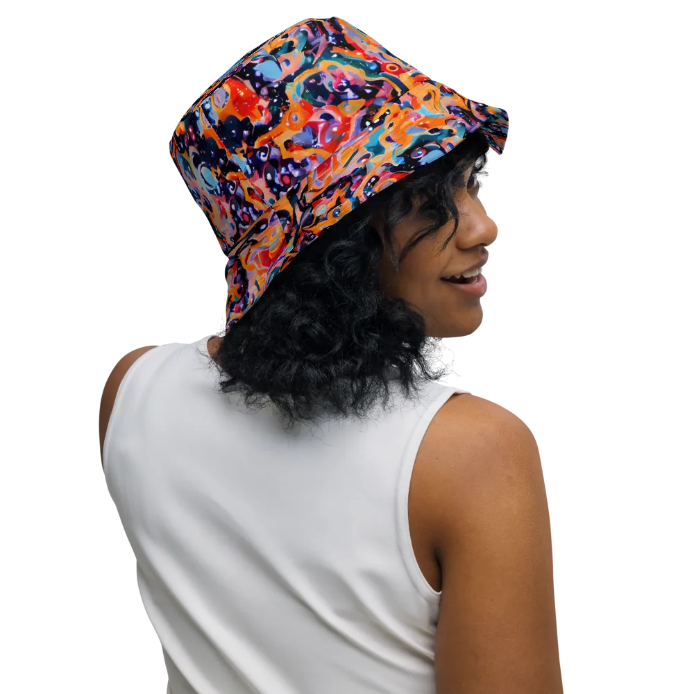 Molten Voltage on Reversible Bucket Hat — Right Outside