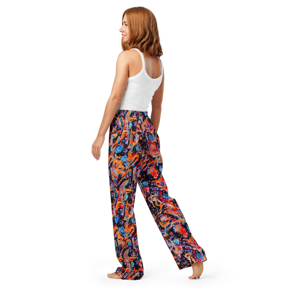 Molten Voltage on Women's Pajama Pants — Back