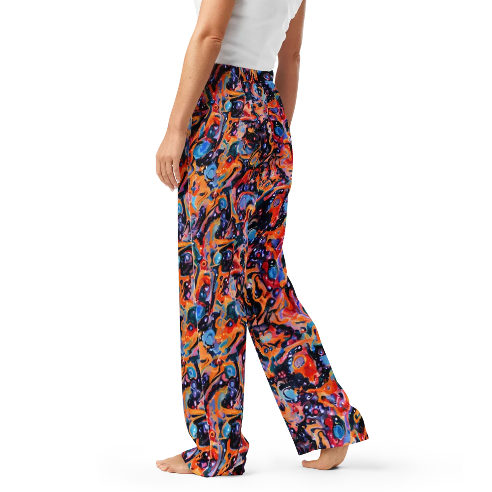 Molten Voltage on Women's Pajama Pants — Left