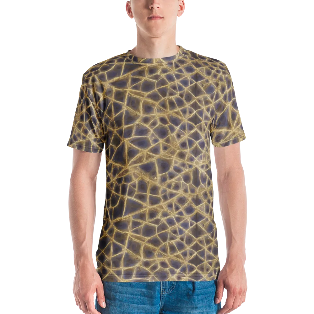 Gilded Labyrinth on Men's Crew Neck T-Shirt — Front