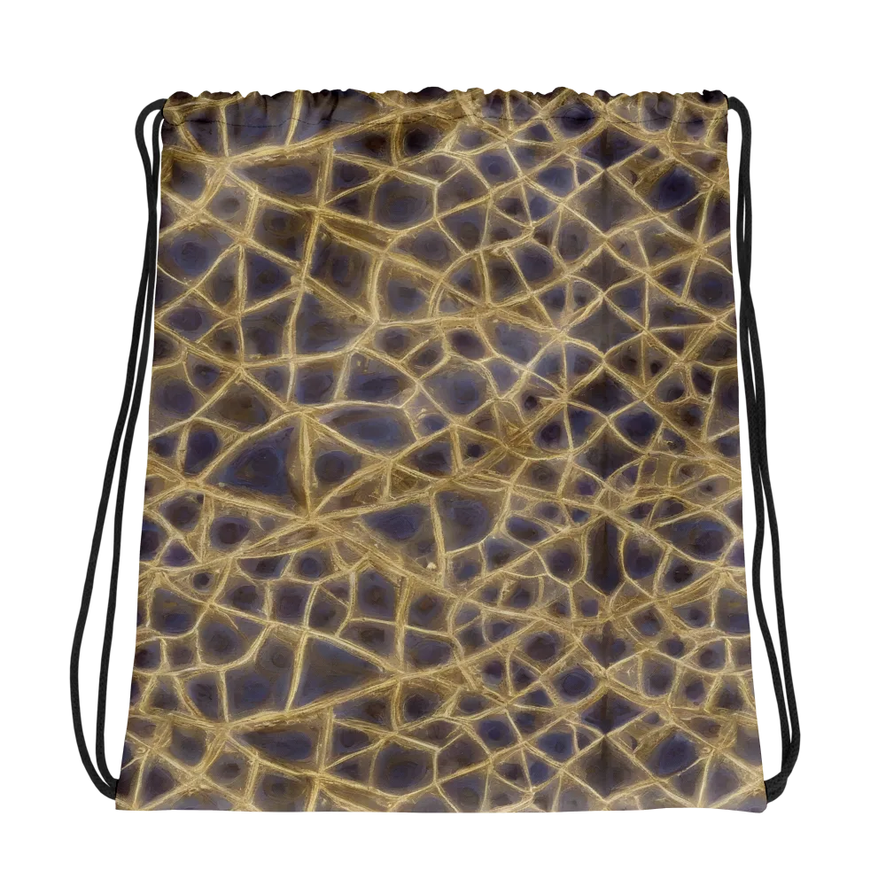 Gilded Labyrinth on Drawstring Bag — Photo