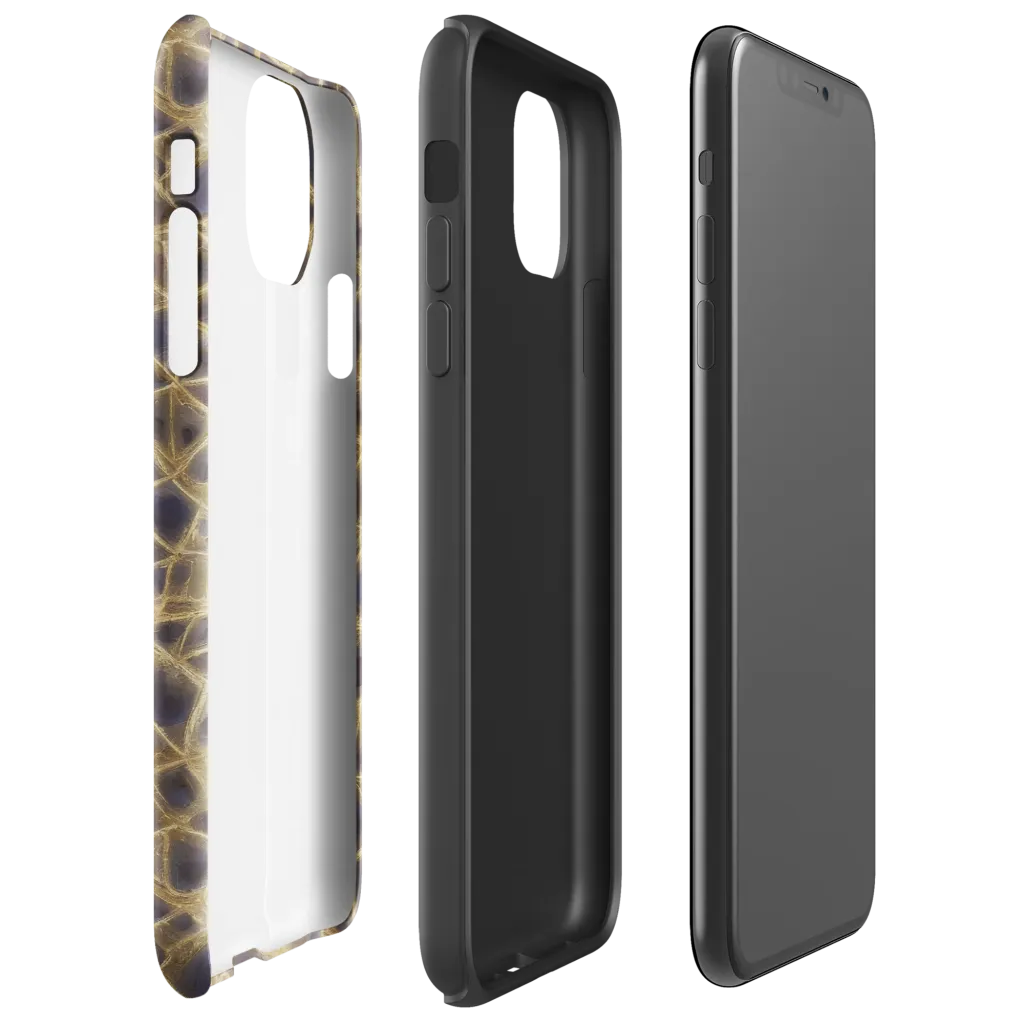 Gilded Labyrinth on Tough Case for iPhone® — Right