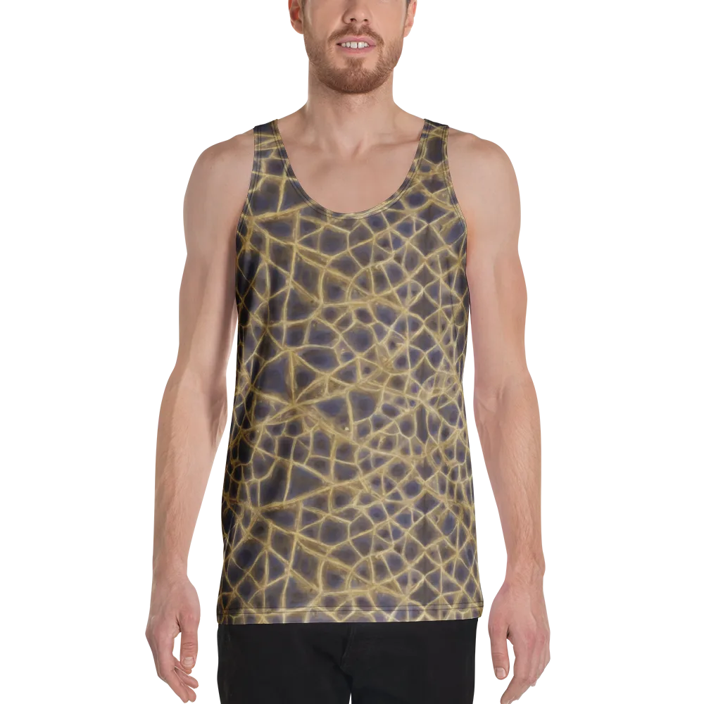 Gilded Labyrinth on Men's Tank Top — Front
