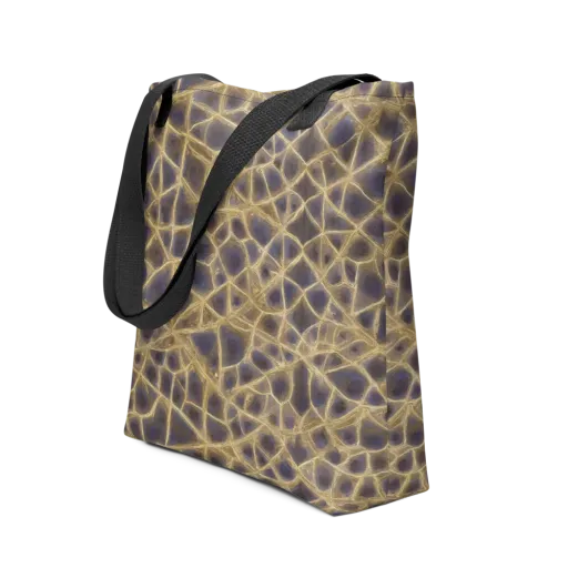 Gilded Labyrinth on a Tote Bag