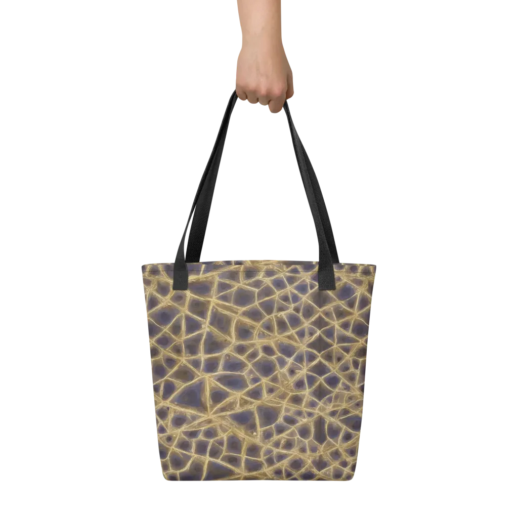 Gilded Labyrinth on Tote Bag — Front