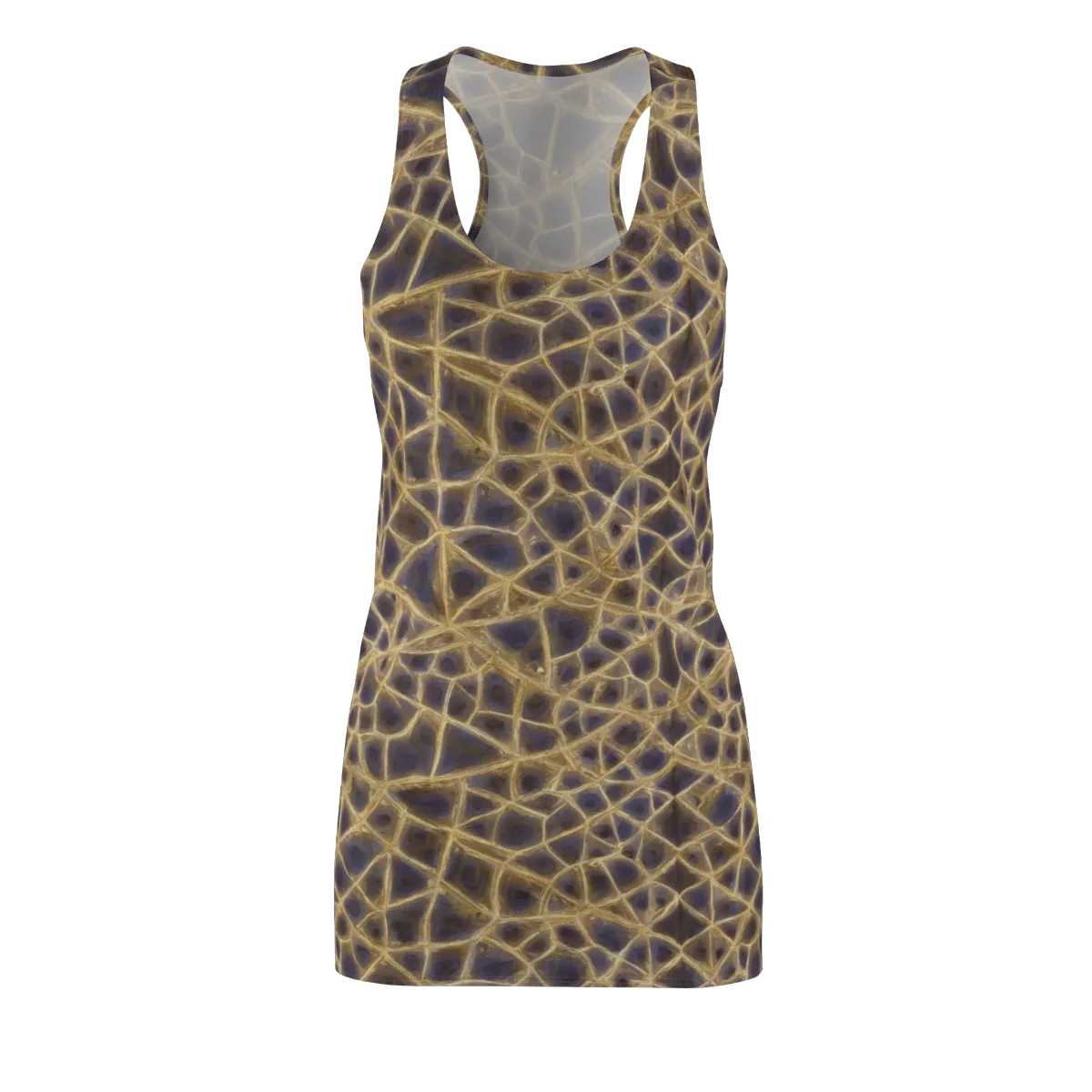 Gilded Labyrinth on Racerback Dress — Front