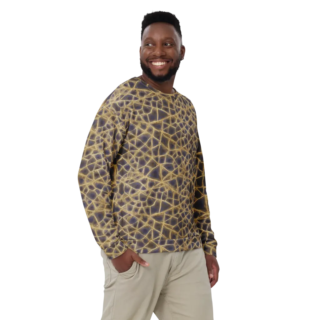 Gilded Labyrinth on Sweatshirt — Front