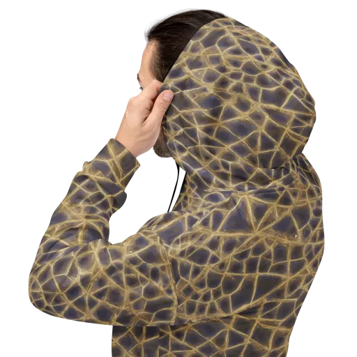 Gilded Labyrinth on a Hoodie