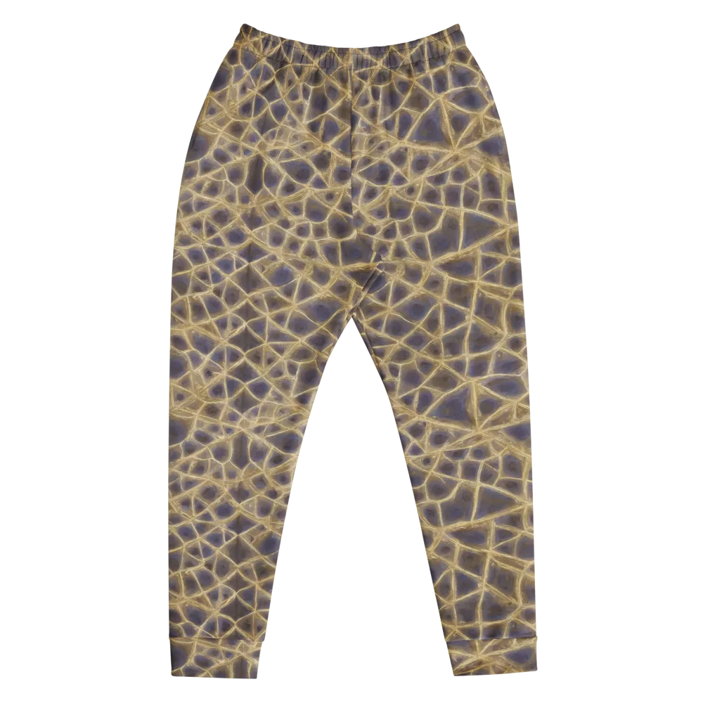 Gilded Labyrinth on Men's Joggers — Front