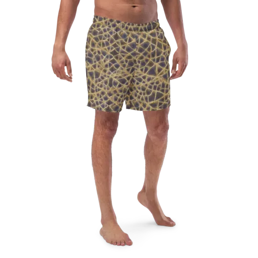 Gilded Labyrinth on a Swim Trunks