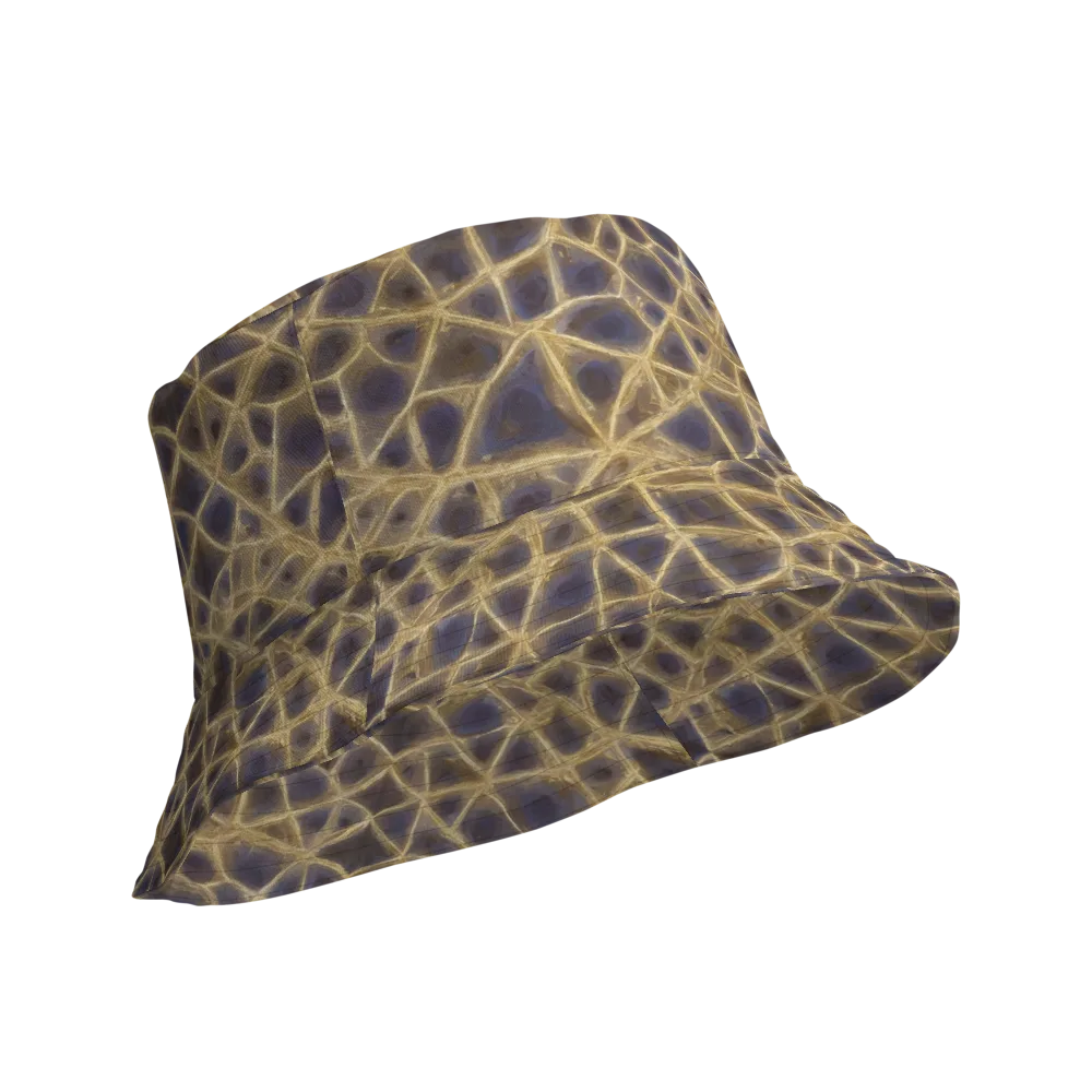 Gilded Labyrinth on Reversible Bucket Hat — Product details Outside