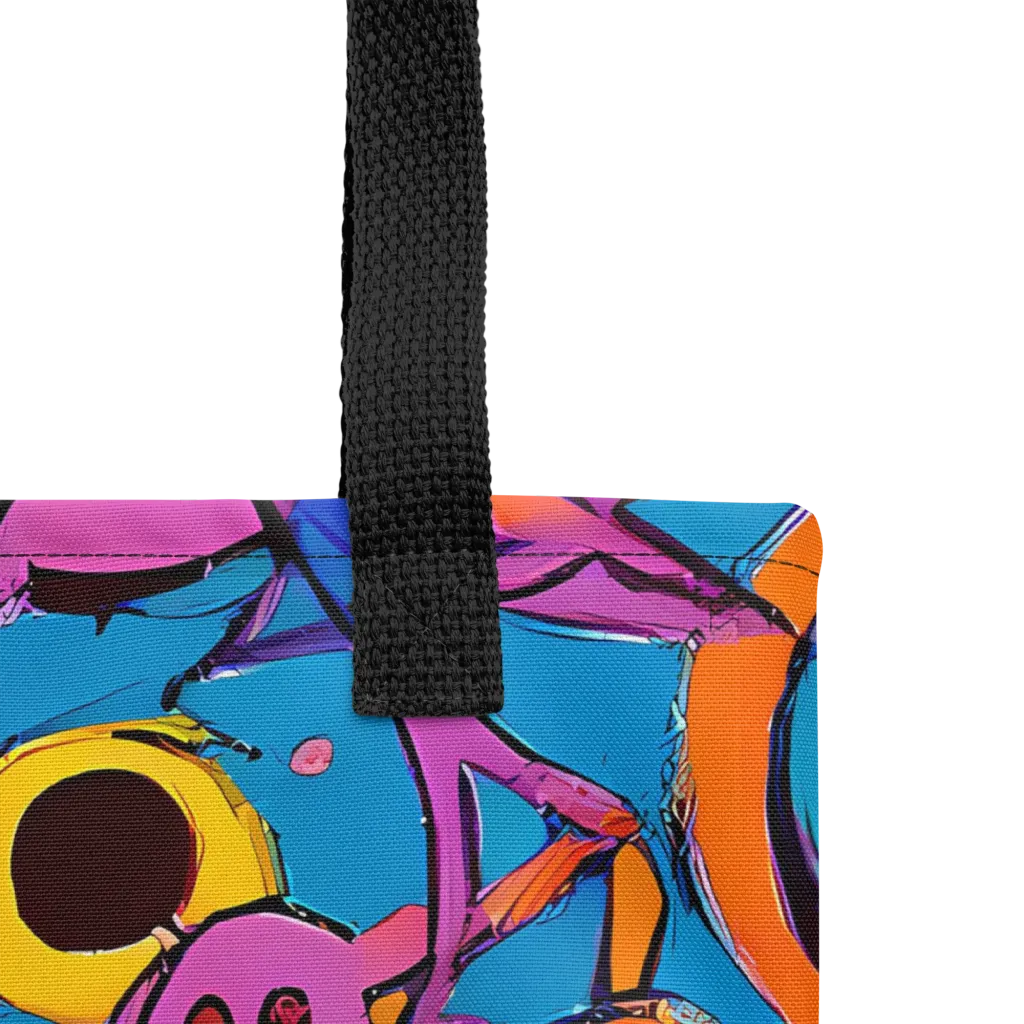 Hypercolor Maze on Tote Bag — Product details