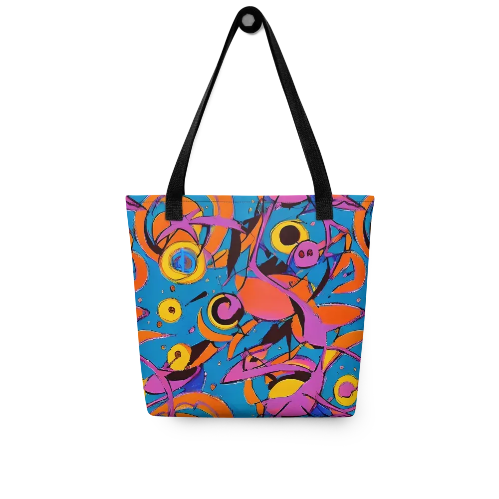 Hypercolor Maze on Tote Bag — Front