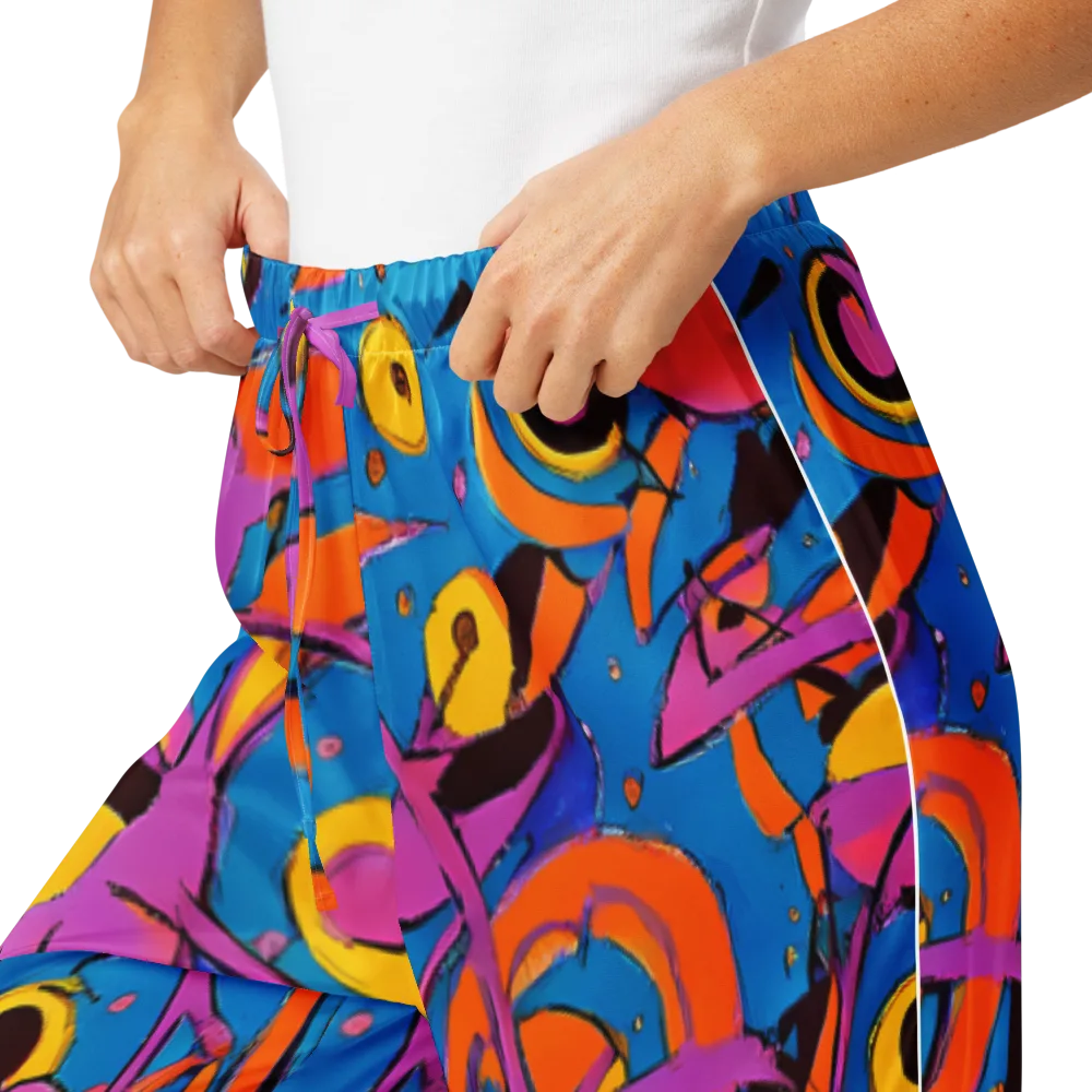 Hypercolor Maze on Women's Pajama Pants — Product details