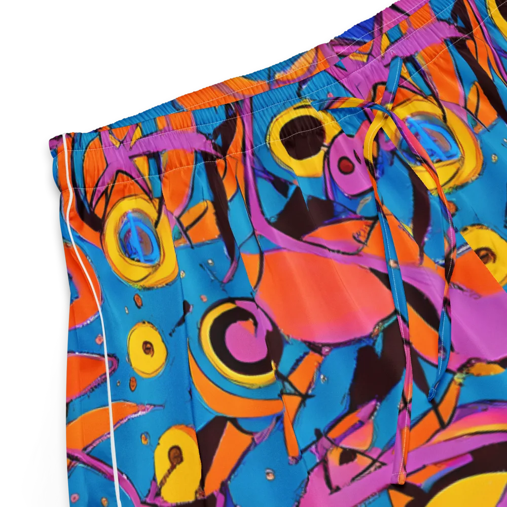Hypercolor Maze on Women's Pajama Shorts — Product details