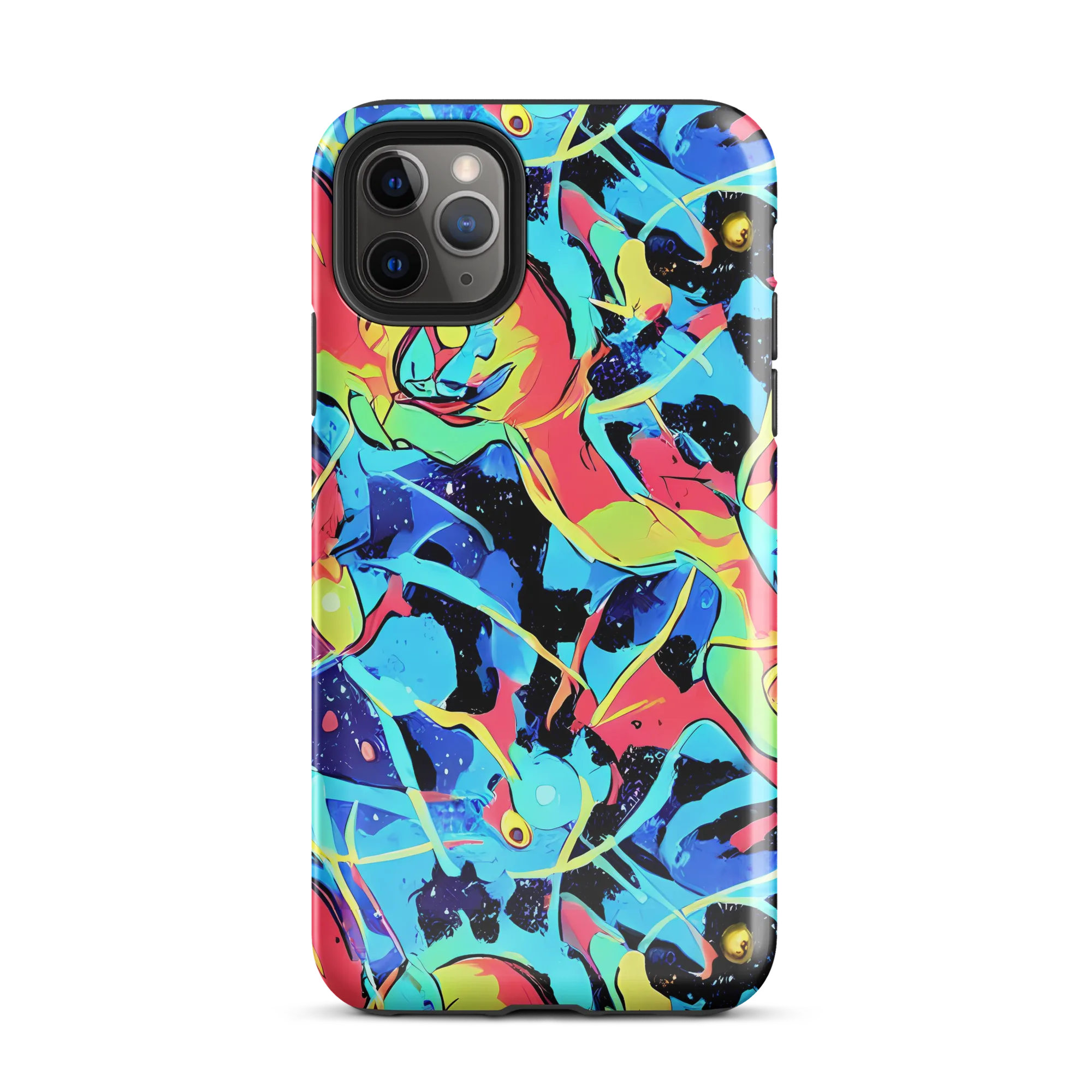 Aqua Mayhem on Tough Case for iPhone® — Front