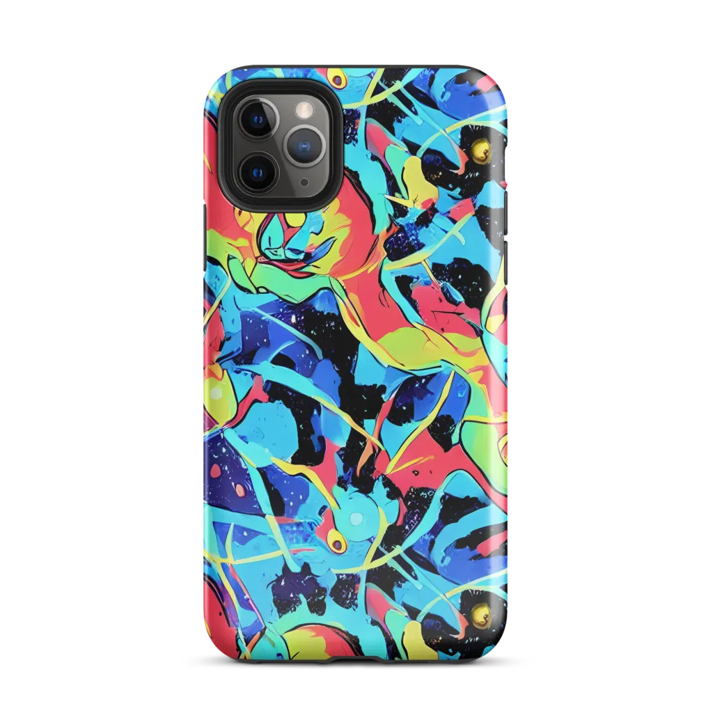 Aqua Mayhem on Tough Case for iPhone® — Front