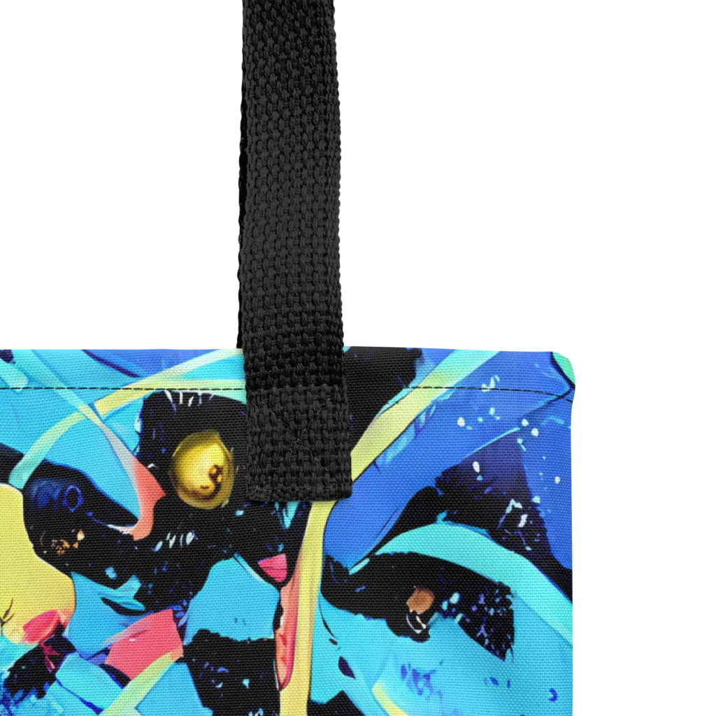Aqua Mayhem on Tote Bag — Product details