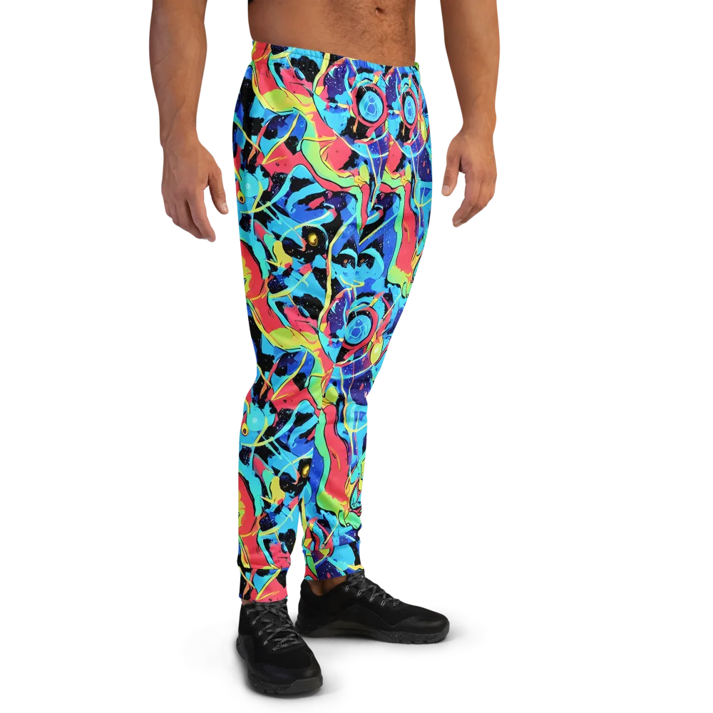 Aqua Mayhem on Men's Joggers — Right