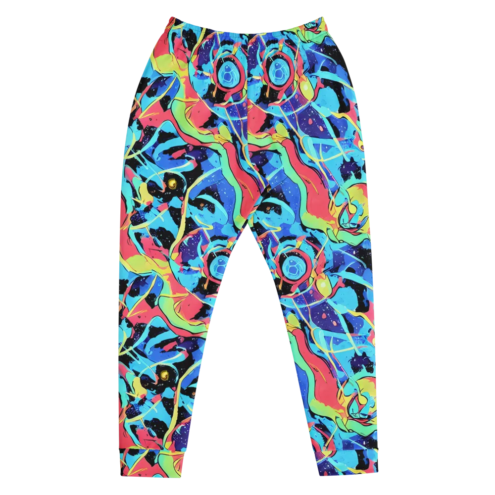 Aqua Mayhem on Men's Joggers — Front
