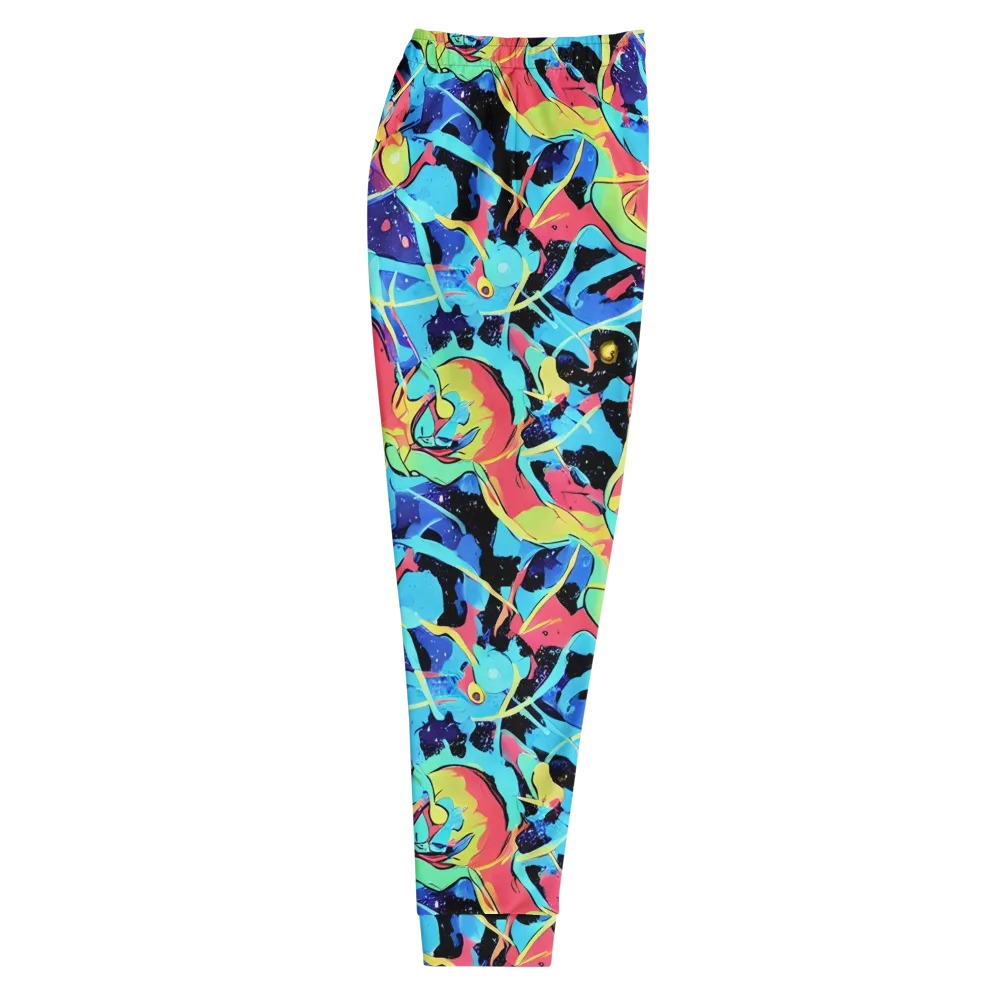 Aqua Mayhem on Men's Joggers — Right