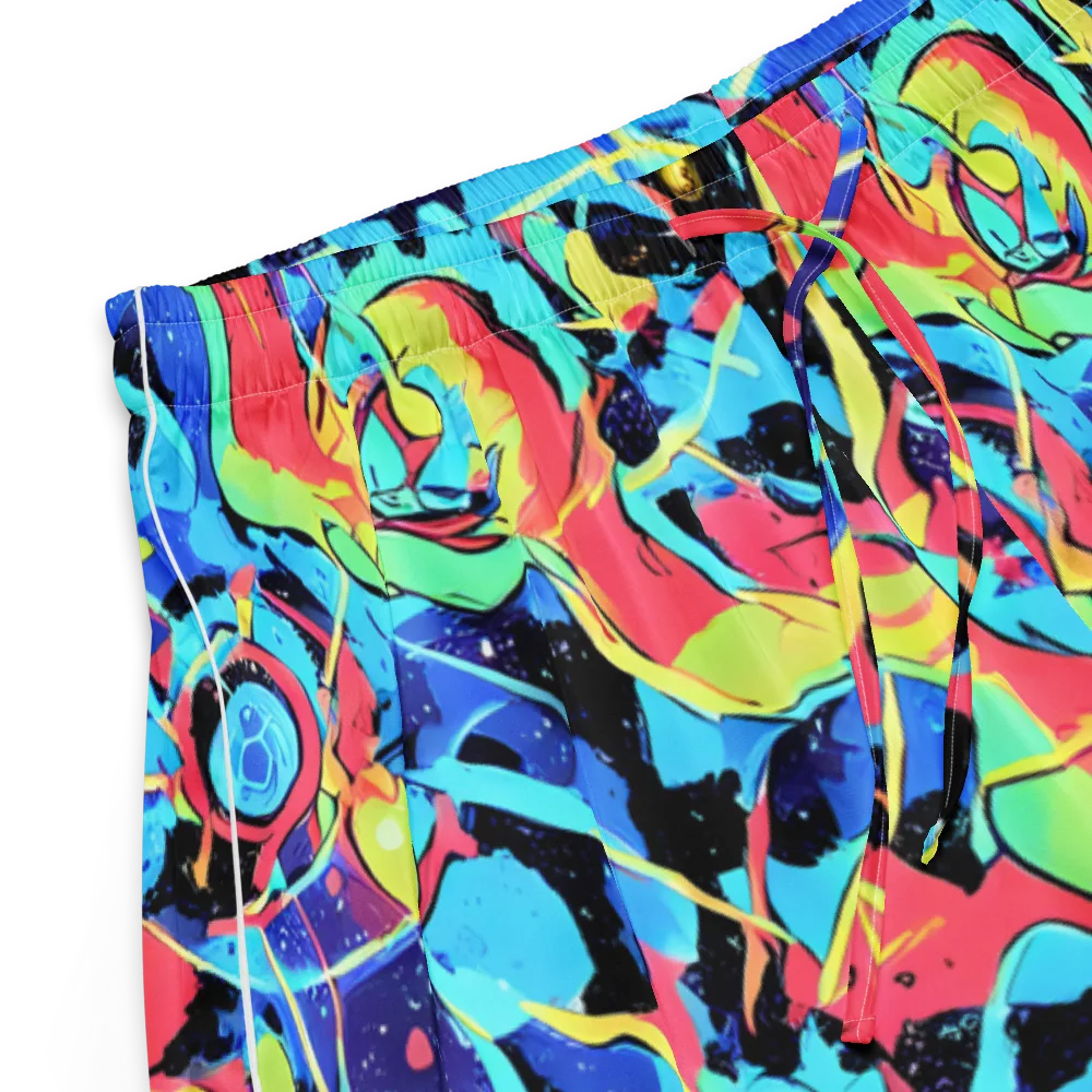 Aqua Mayhem on Women's Pajama Shorts — Product details