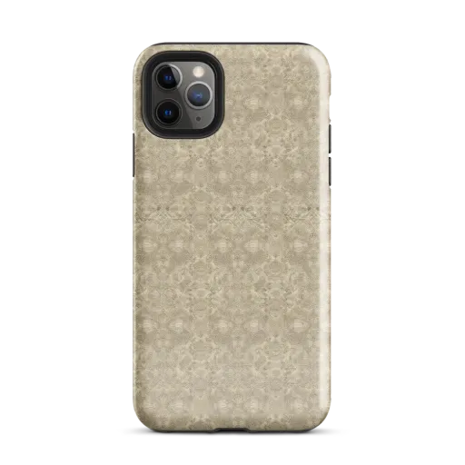 Parchment Paisley on a Tough Case for iPhone®