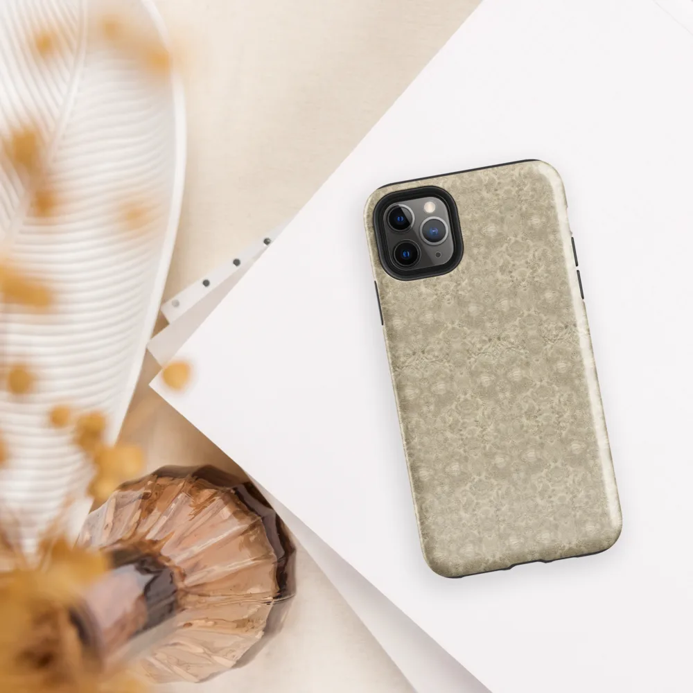 Parchment Paisley on Tough Case for iPhone® — Front