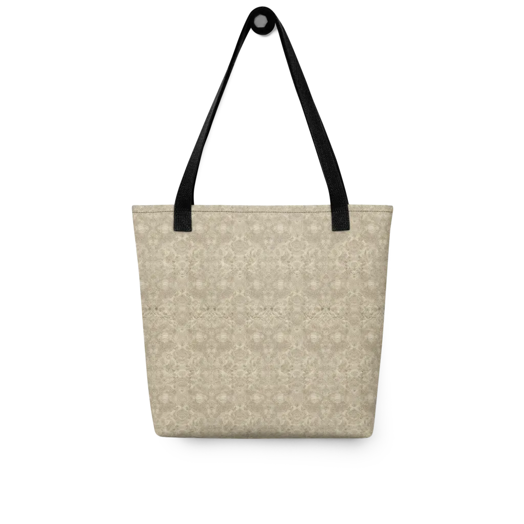 Parchment Paisley on Tote Bag — Front