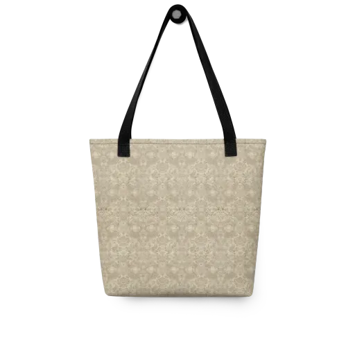 Parchment Paisley on a Tote Bag