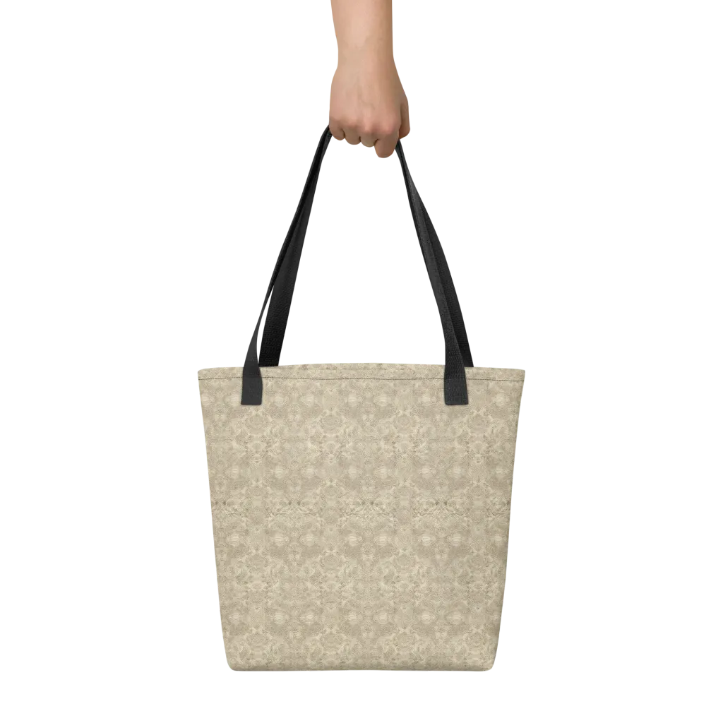 Parchment Paisley on Tote Bag — Front