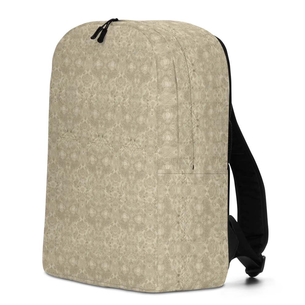 Parchment Paisley on Minimalist Backpack — Left