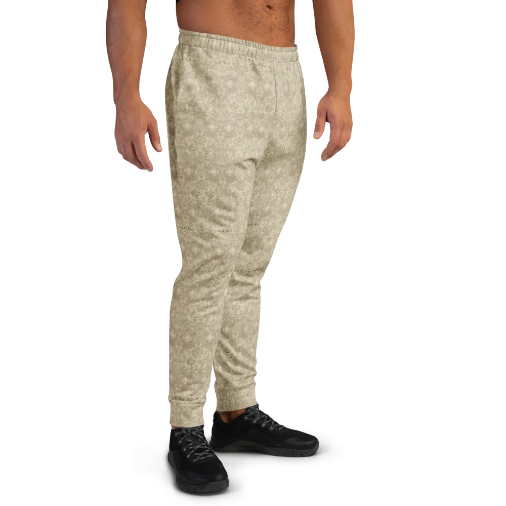Parchment Paisley on Men's Joggers — Right