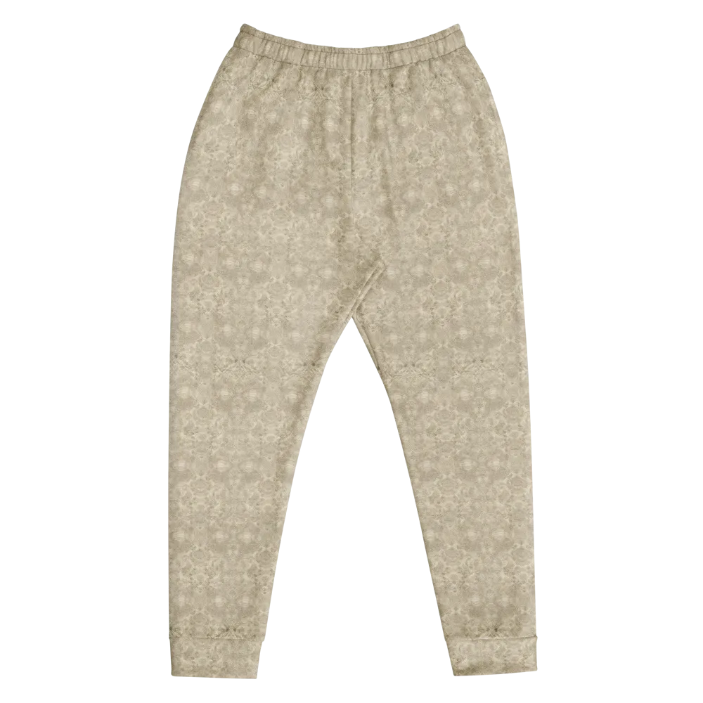 Parchment Paisley on Men's Joggers — Front