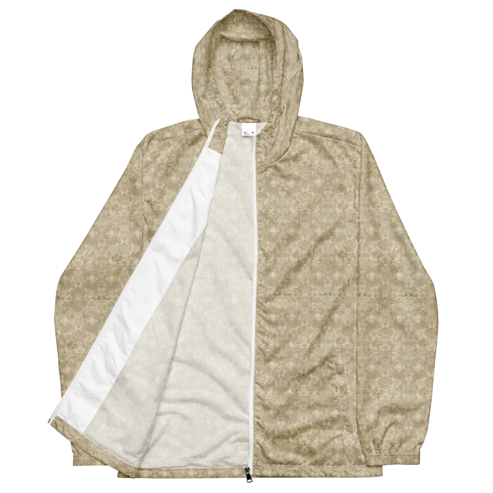 Parchment Paisley on Men's Windbreaker — Front