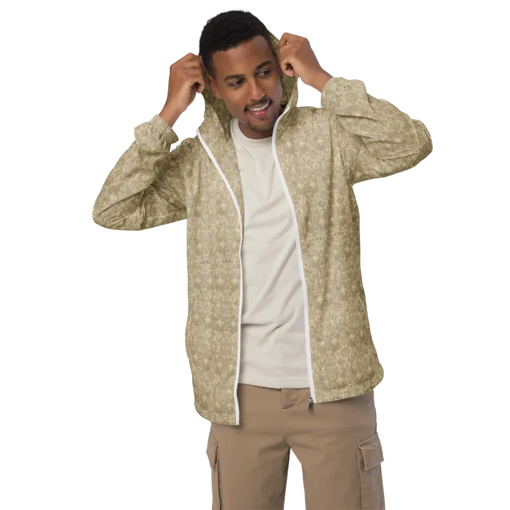Parchment Paisley on Men's Windbreaker — Front