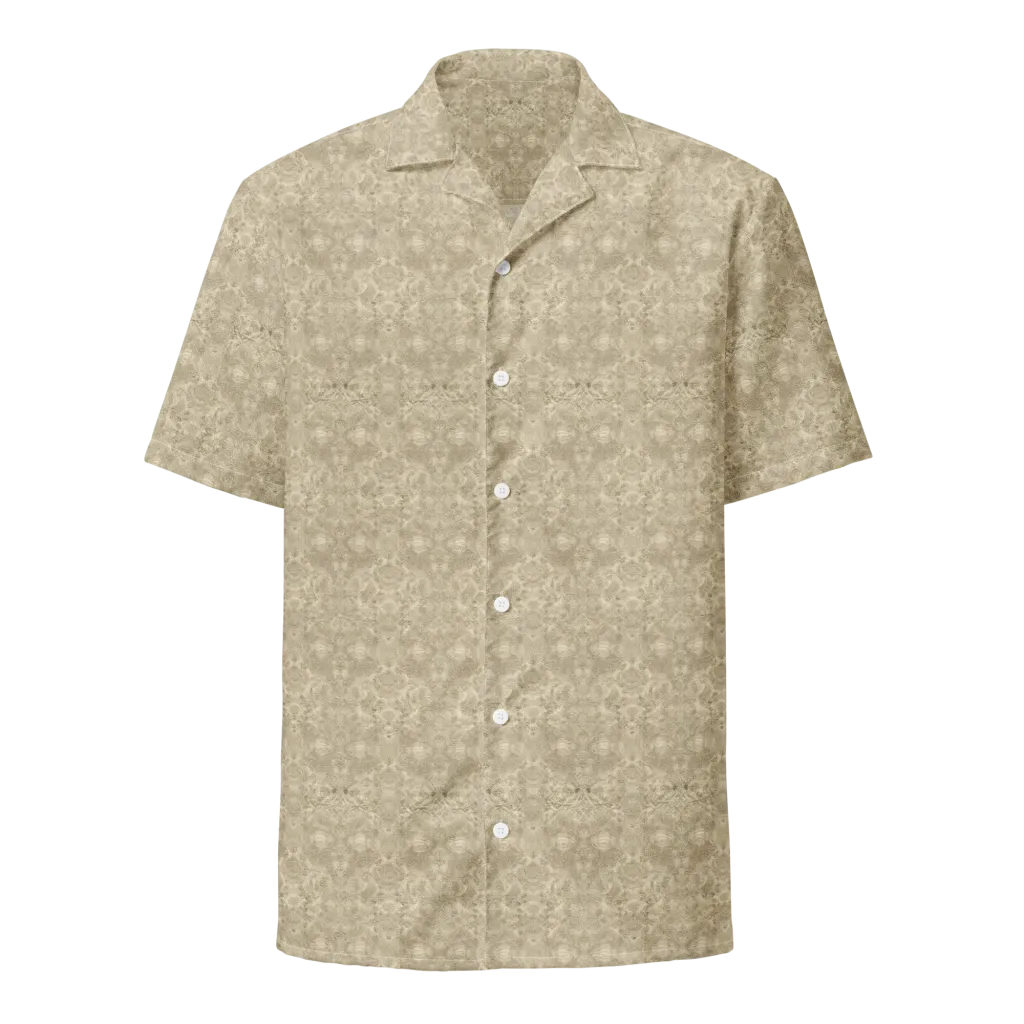 Parchment Paisley on Button Shirt — Front