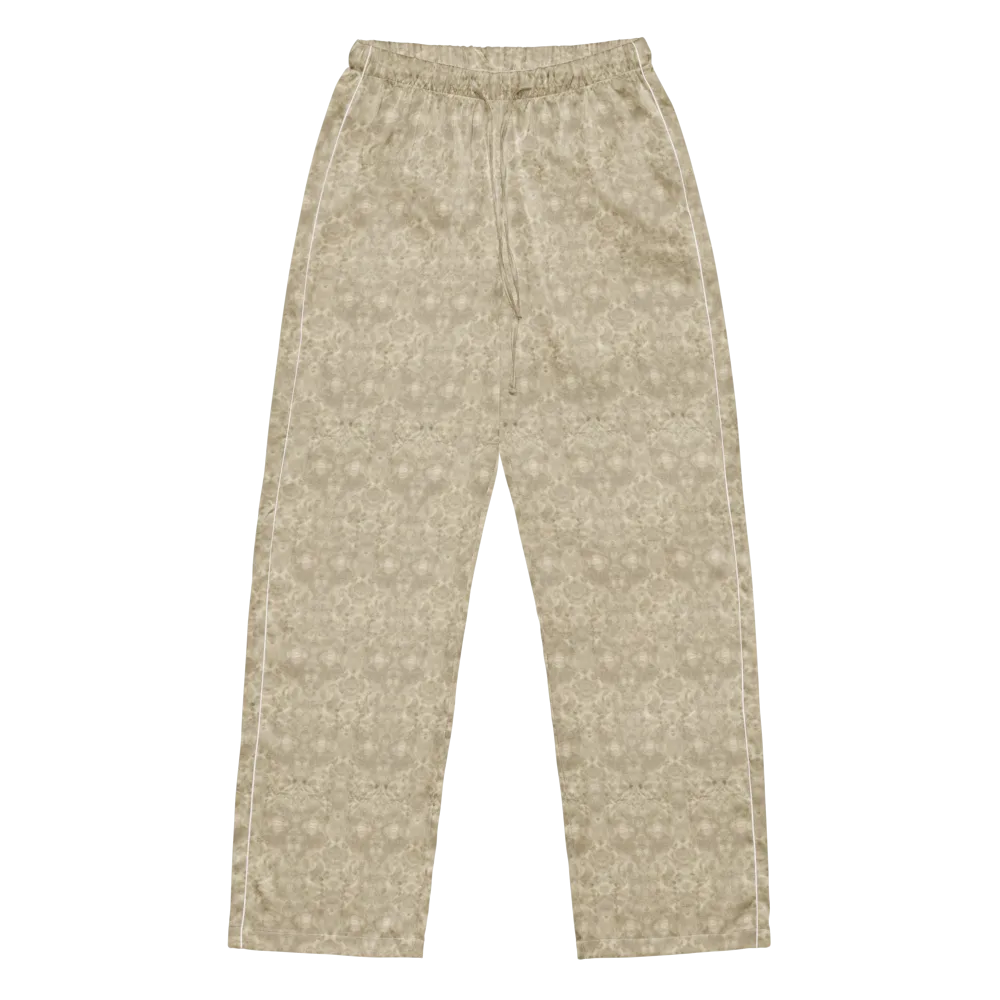 Parchment Paisley on Women's Pajama Pants — Front