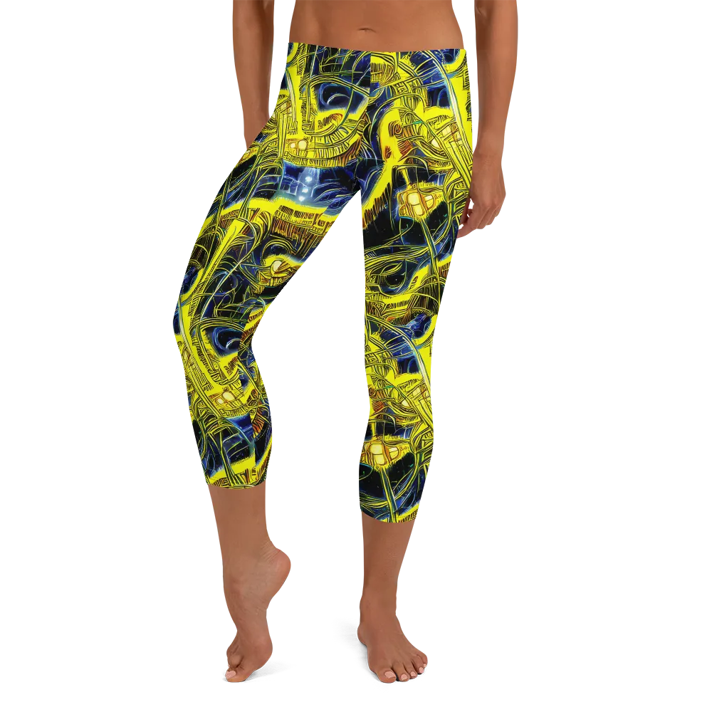 Solar Machine on Capri Leggings — Front