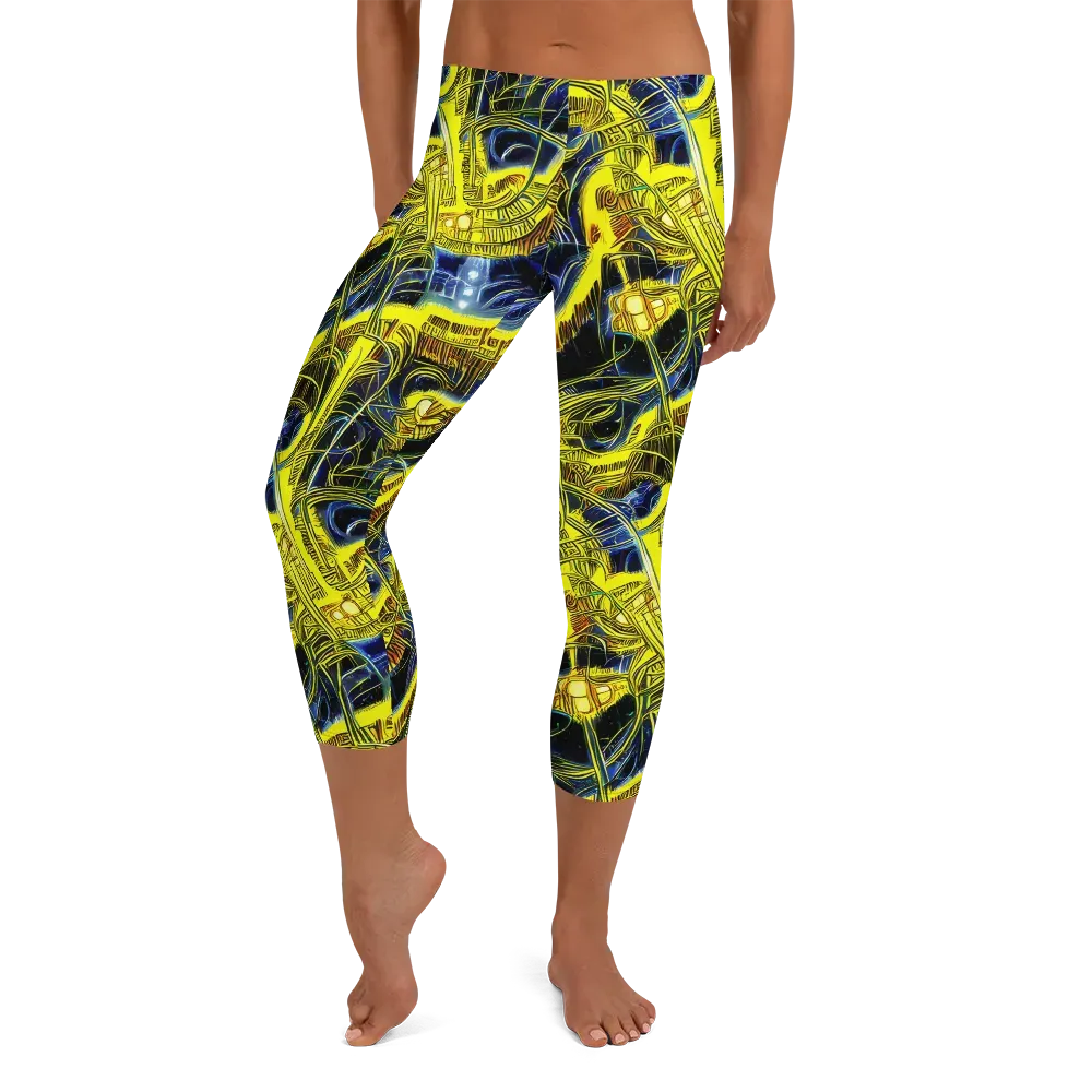 Solar Machine on Capri Leggings — Front