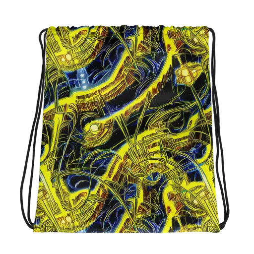 Solar Machine on a Drawstring Bag