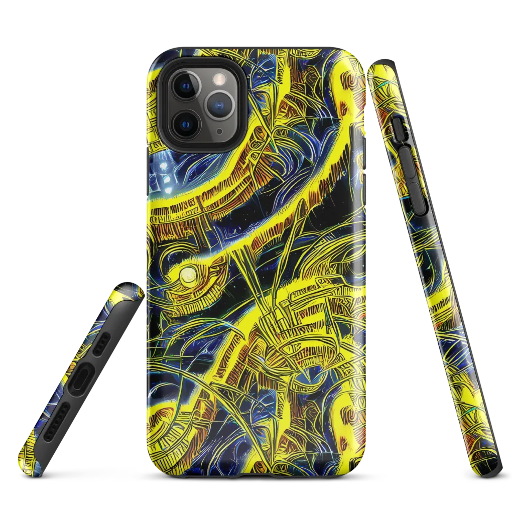 Solar Machine on Tough Case for iPhone® — Front