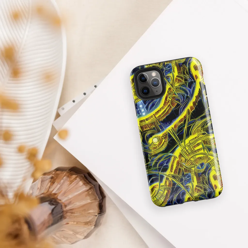 Solar Machine on Tough Case for iPhone® — Front