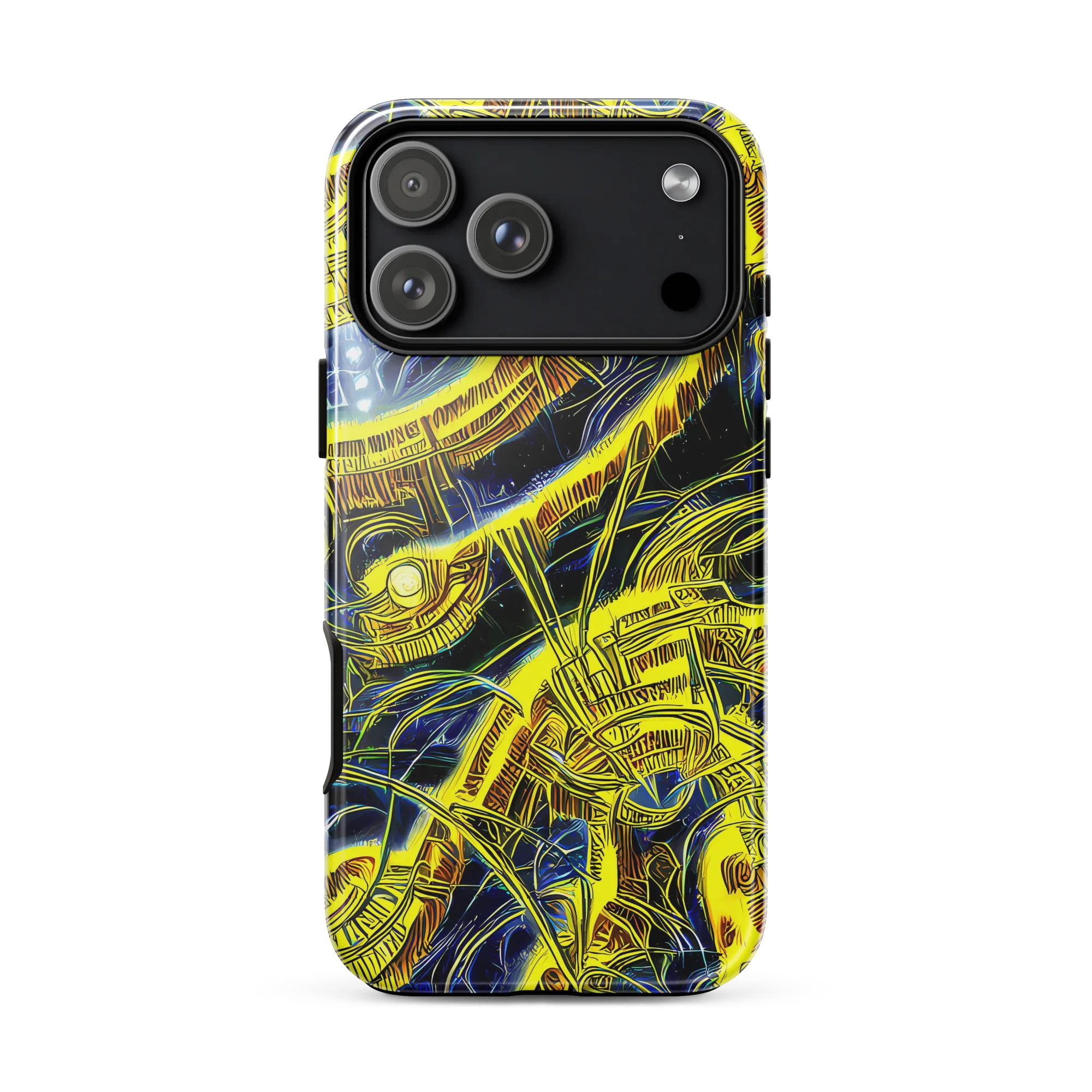 Solar Machine on Tough Case for iPhone® — Front