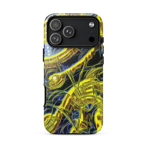 Solar Machine on a Tough Case for iPhone®