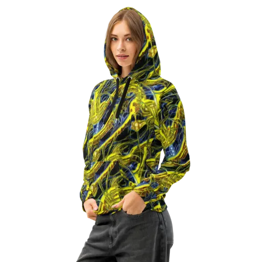 Solar Machine on a Cotton Hoodie